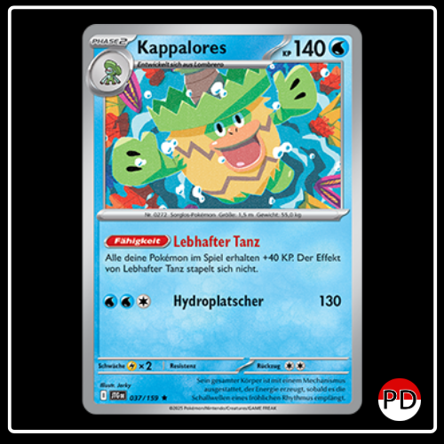 Kappalores 037/159 Pokemon Reisegefährten