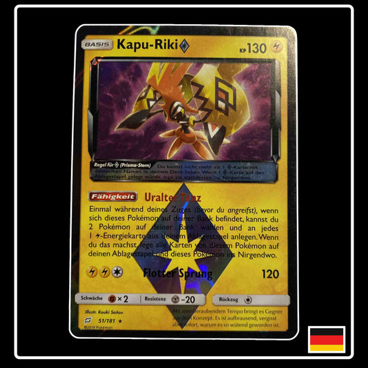 Kapu-Riki Prisma-Stern 51/181 Pokemon Teams sind Trumpf