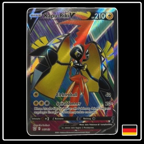 Kapu-Riki V Full Art 147/163 Pokemon Kampfstile