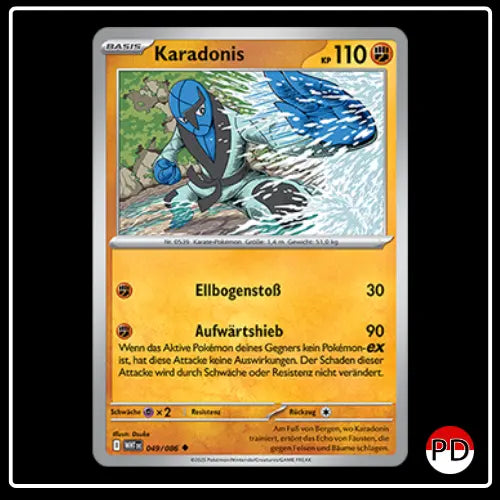 Karadonis 049/086 Pokemon Weisse Flammen