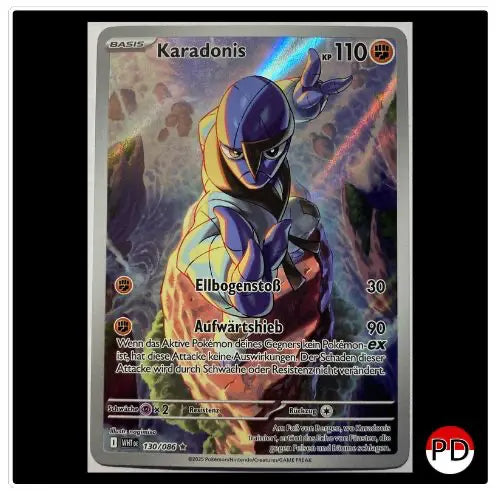 Karadonis Illustration Rare 130/086 Pokemon Weisse Flammen