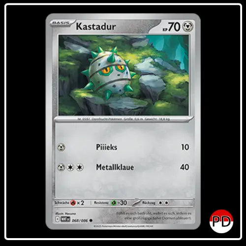 Kastadur 068/086 Pokemon Weisse Flammen