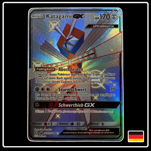 Katagami GX Shiny SV73/SV94 Pokemon Verborgenes Schicksal