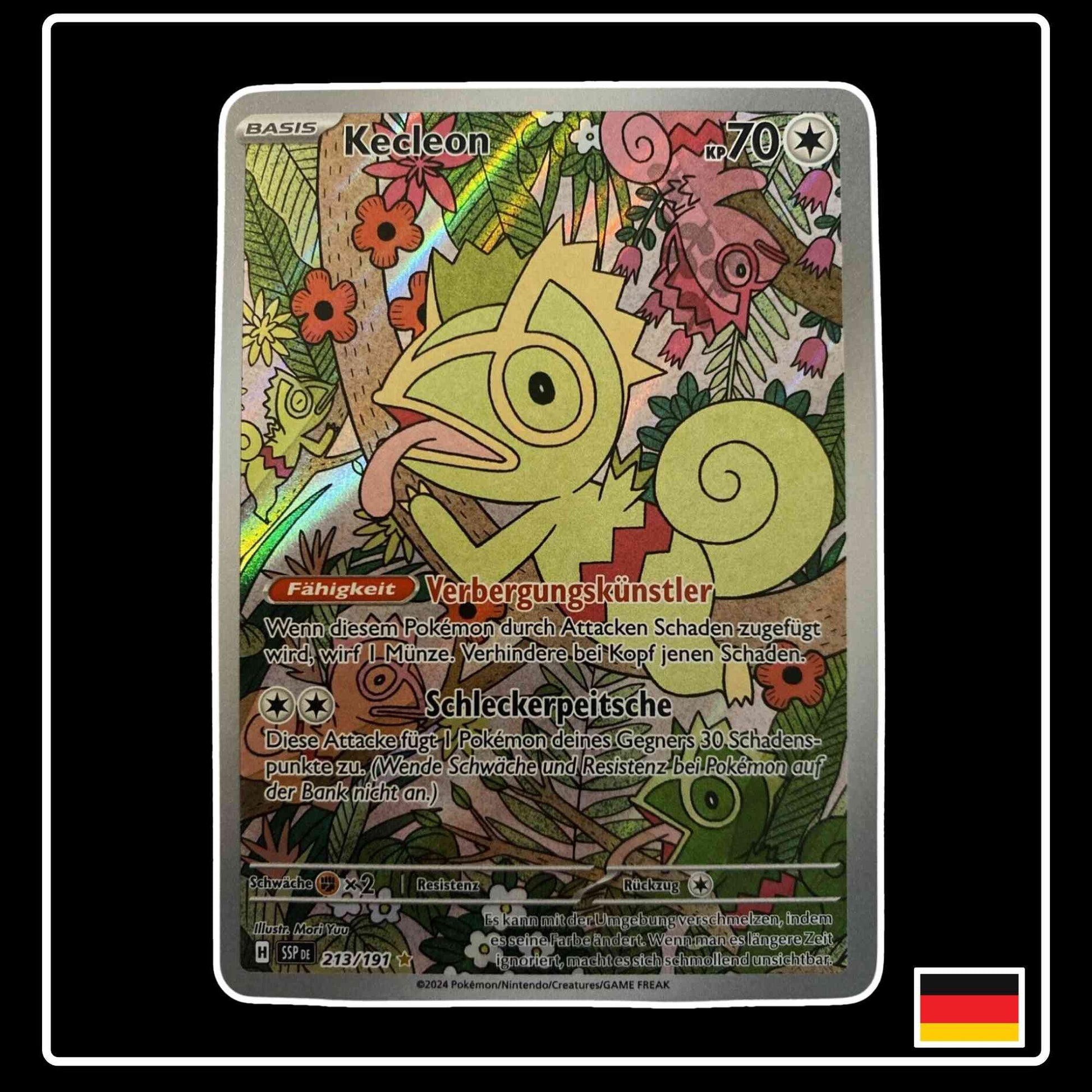 Kecleon 213/191 Pokemon Stürmische Funken