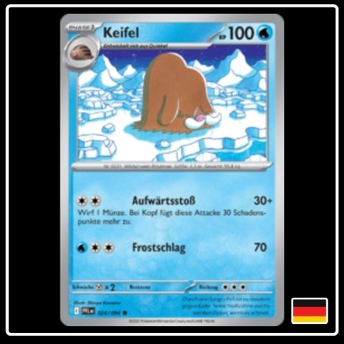 Keifel 024/094 Pokemon Fatale Flammen