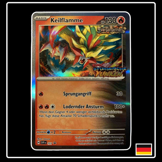 Keilflamme Promo SVP DE 151 Pokemon