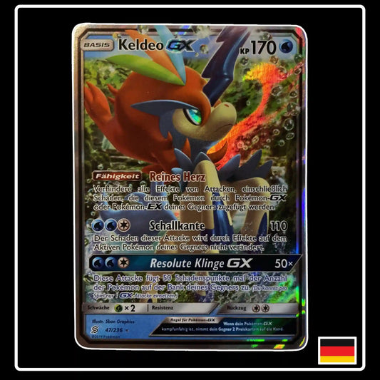 Keldeo GX 47/236 Pokemon Bund der Gleichgesinnten