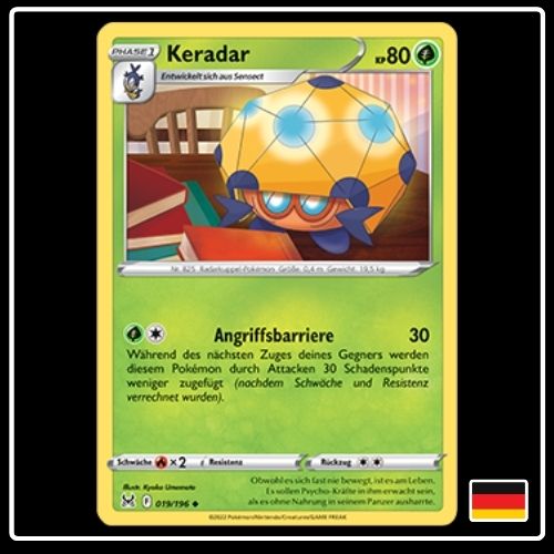 Keradar 019/196 Pokemon Verlorener Ursprung