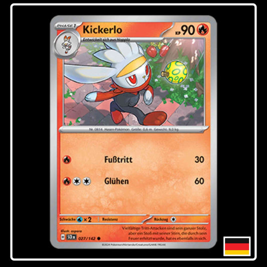 Kickerlo 027/142 Pokemon Stellarkrone