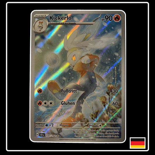 Kickerlo Illustration Rare 147/142 Pokemon Stellarkrone