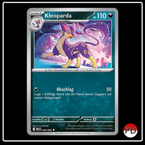 Kleoparda 056/086 Pokemon Weisse Flammen