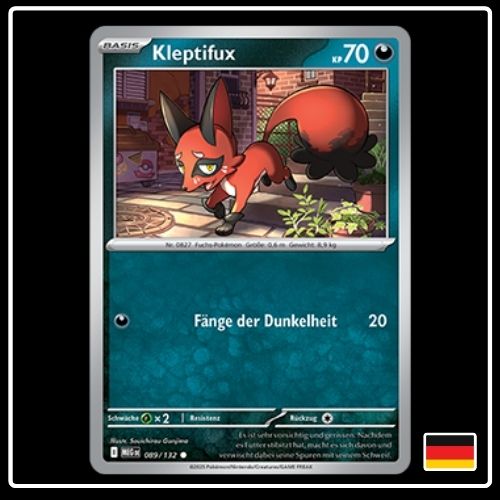 Kleptifux 089/132 Pokemon Mega Entwicklung