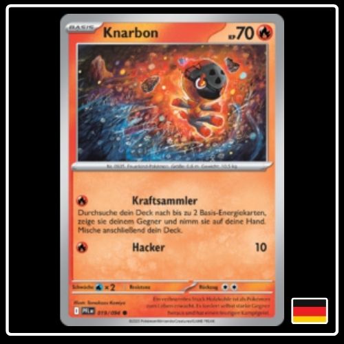 Knarbon 019/094 Pokemon Fatale Flammen