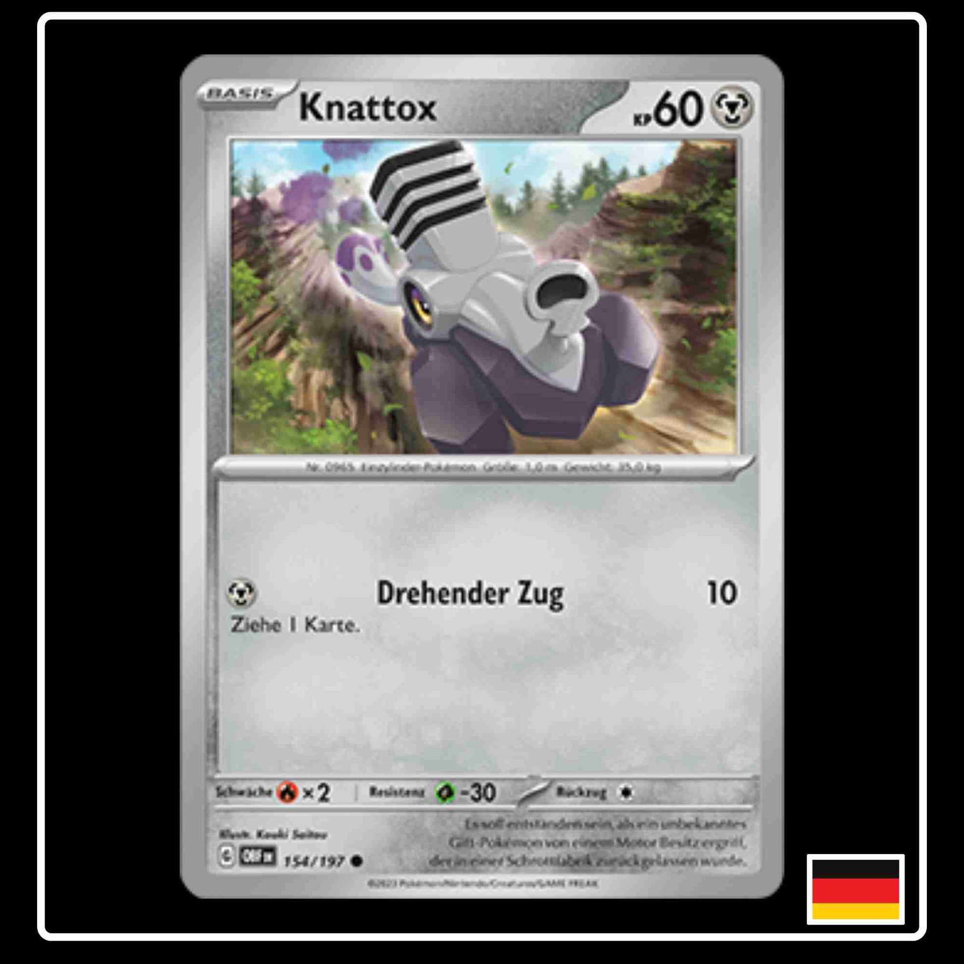 Knattox Pokemon Karte