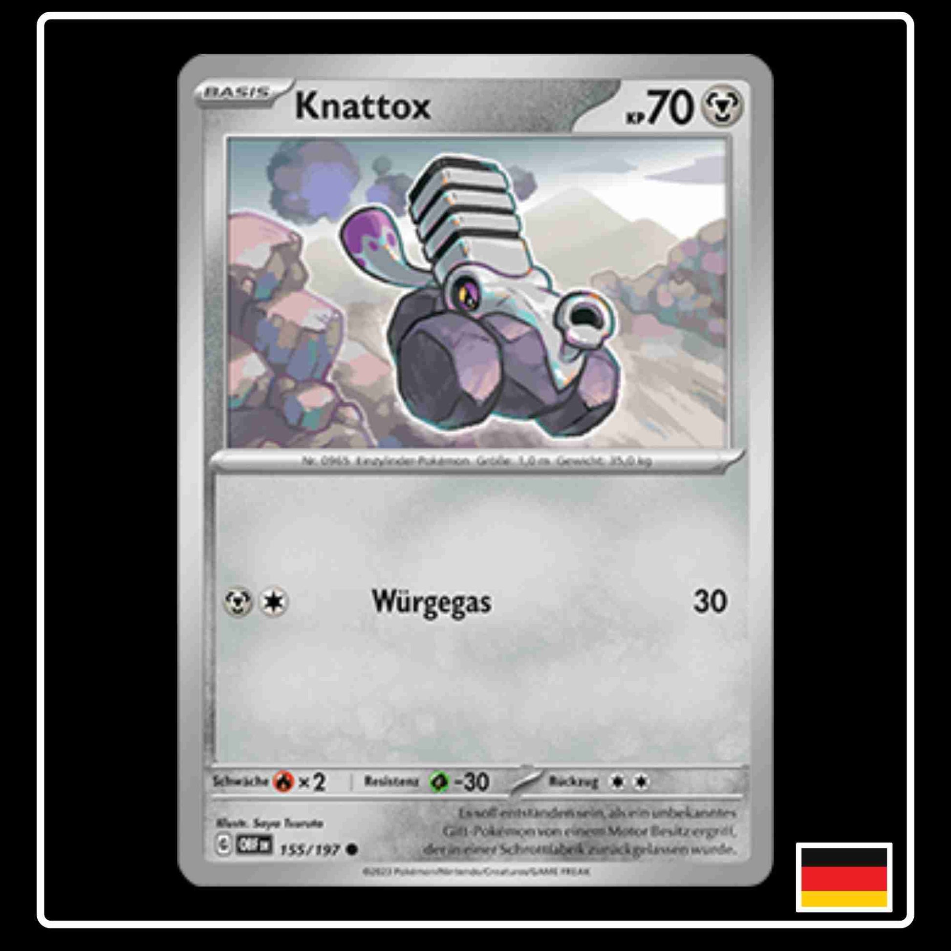 Knattox 155/197 Pokemon