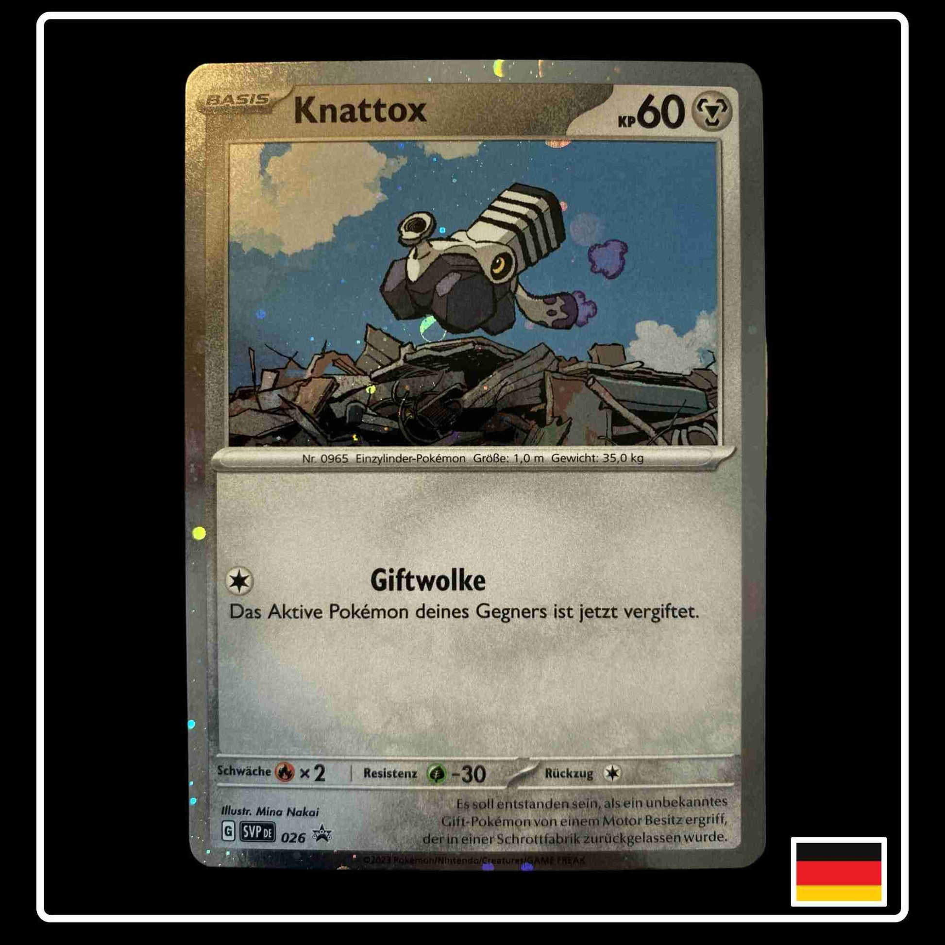 Knattox Promokarte Pokemon SVPDE026