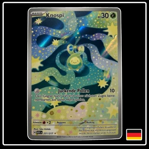 Knospi Illustration Rare 221/217 Pokemon Erhabene Helden