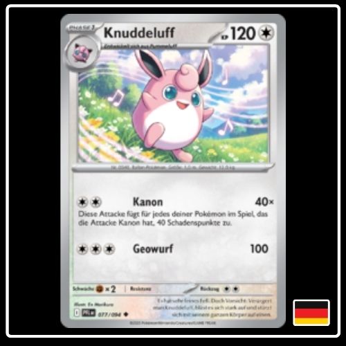Knuddeluff 077/094 Pokemon Fatale Flammen