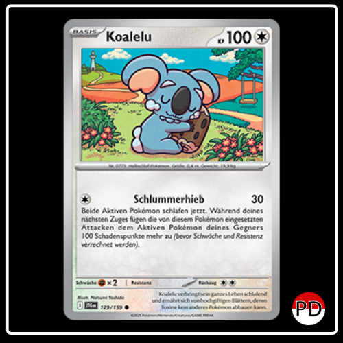 Koalelu 129/159 Pokemon Reisegefährten