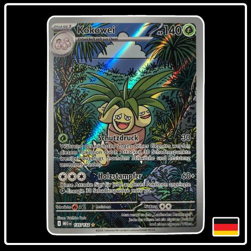 Kokowei Illustration Rare 135/132 Pokemon Mega Entwicklung
