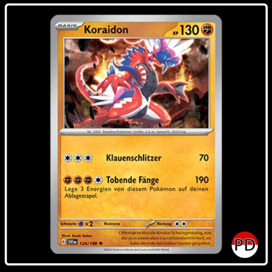 Koraidon 124/198 Pokemon