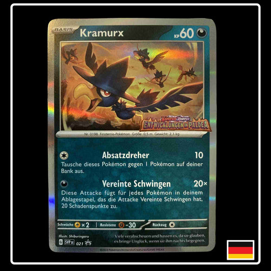 Kramurx Holo Promokarte Pokemon