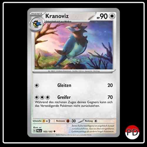 Kranoviz 165/193 Pokemon
