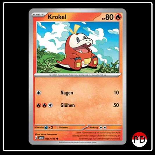 Krokel 036/198 Pokemon Karmesin & Purpur
