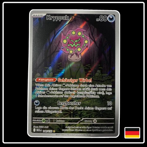 Kryppuk Illustration Rare 148/132 Pokemon Mega Entwicklung