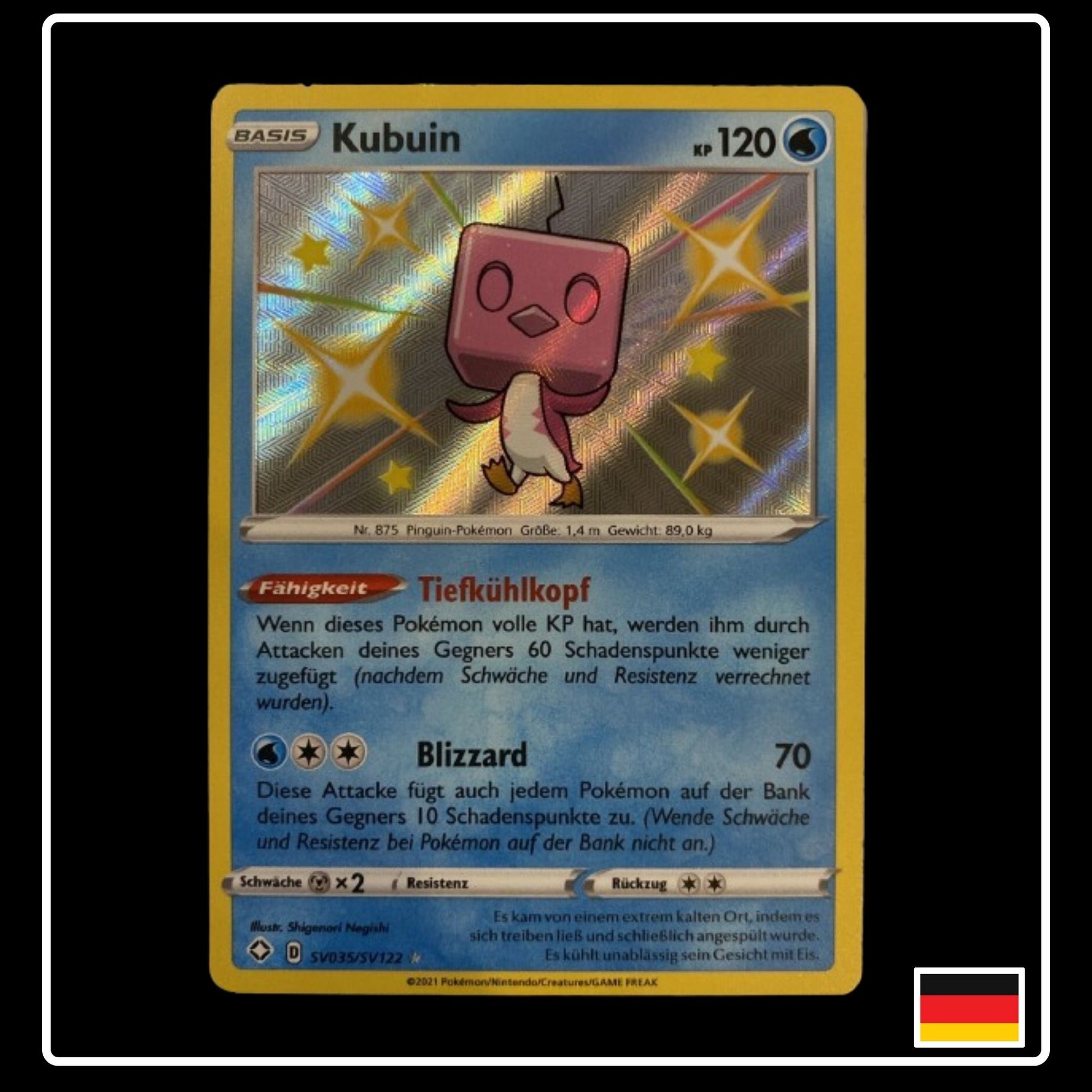 Kubuin_Shiny_Pokemon_Karte