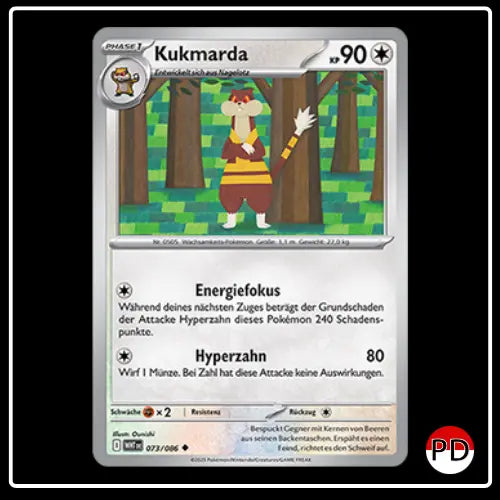 Kukmarda 073/086 Pokemon Weisse Flammen