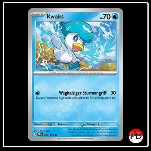 Kwaks 050/193 Pokemon Entwicklungen in Paldea