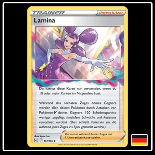 Lamina 157/196 Pokemon Verlorener Ursprung