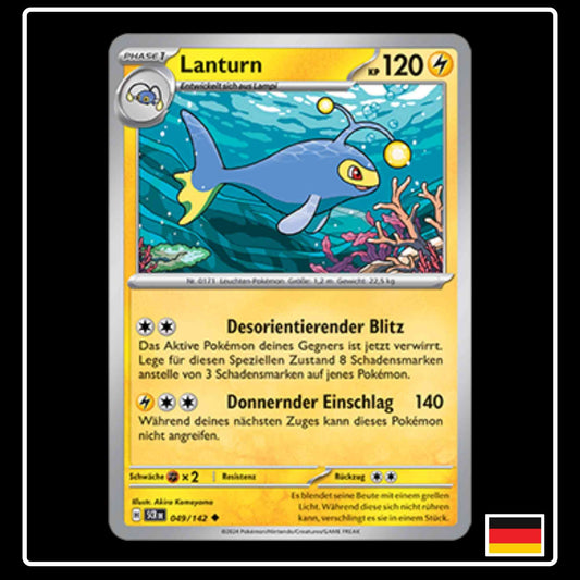 Lanturn 049/142 Pokemon Stellarkrone