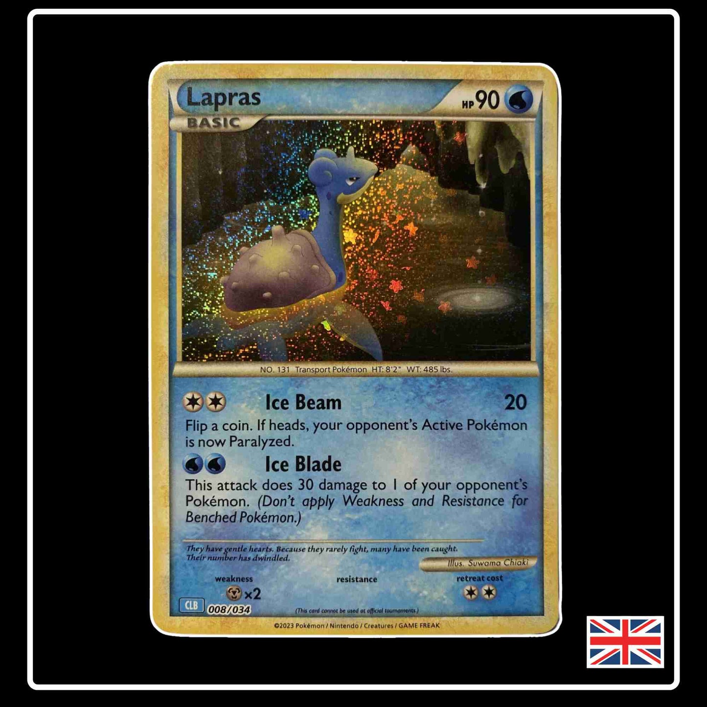 Lapras 008/034 aus dem Pokemon Deck TCG Classic Collection