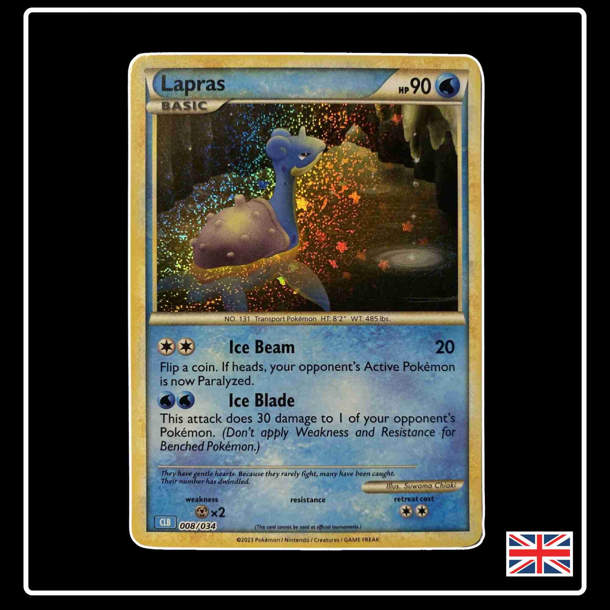 Lapras 008/034 aus dem Pokemon Deck TCG Classic Collection