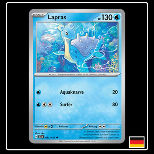 Lapras 031/142 Pokemon Stellarkrone