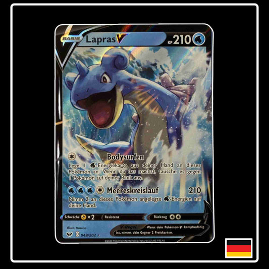 Lapras V 049/202 Schwert & Schild