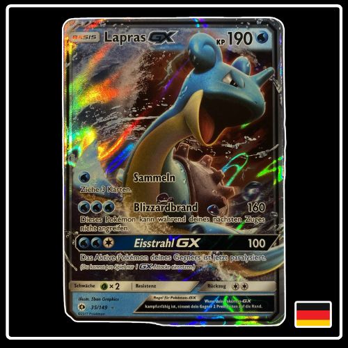 Lapras GX 35/149 Pokemon Sonne & Mond