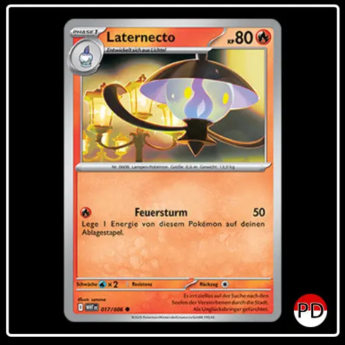 Laternecto 017/086 Pokemon Weisse Flammen
