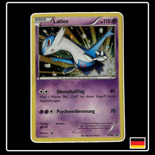 Latios HOLO XY65 Pokemon XY Black Star Promo