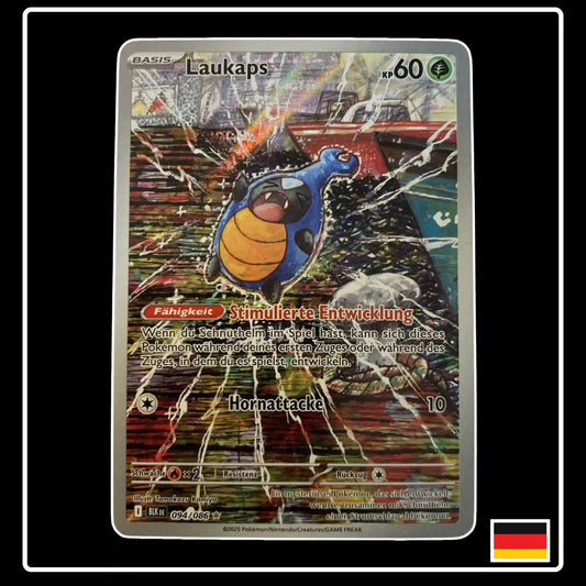Laukaps Illustration Rare 094/086 Pokemon Schwarze Blitze