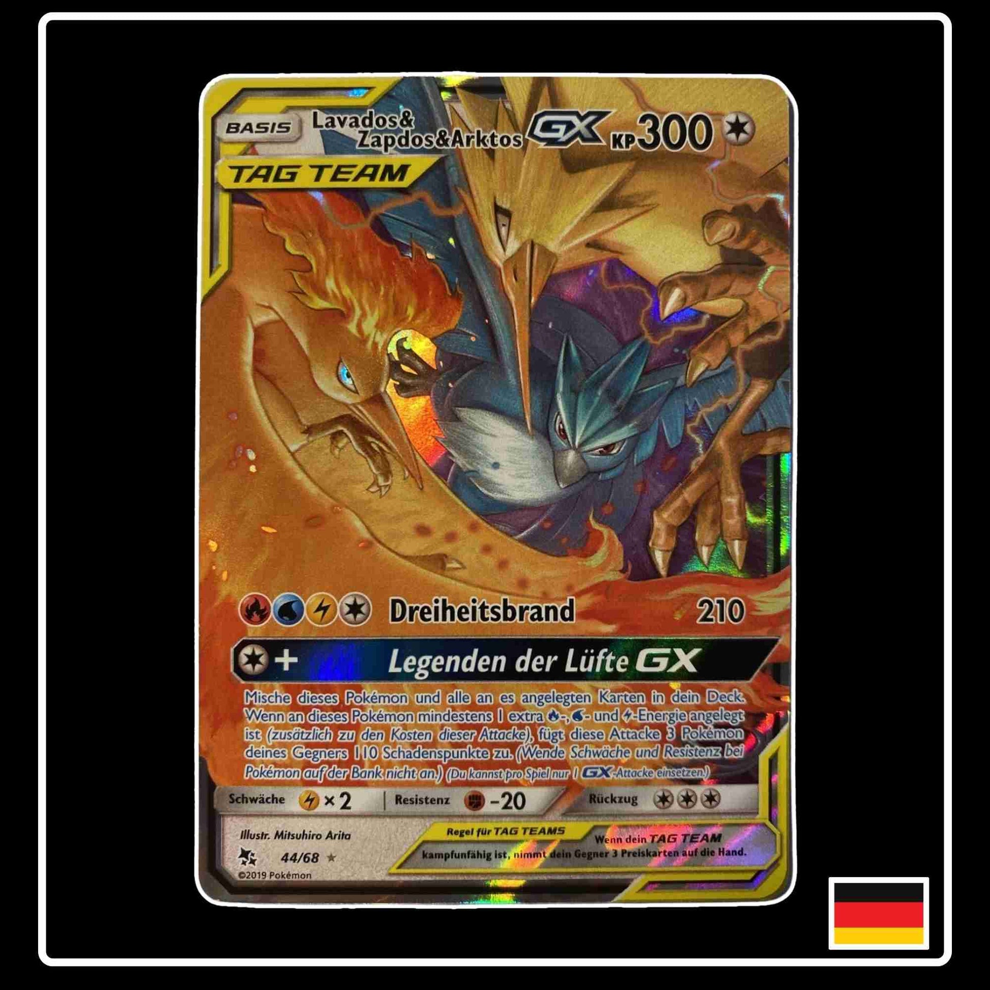 Lavados, Zapdos & Arktos TAG TEAM GX