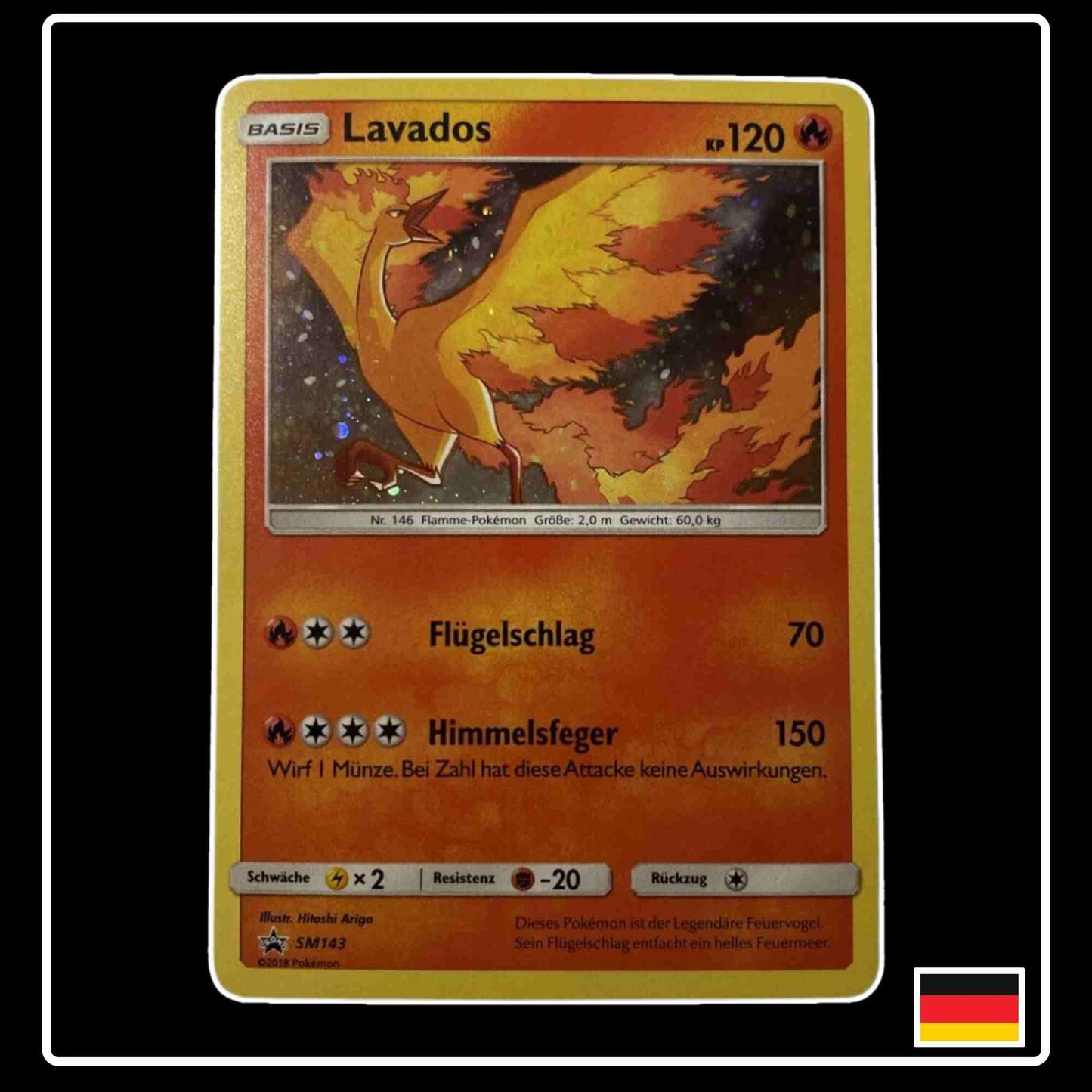 Pokemon Lavados SM143 Sonne & Mond Promo Karte