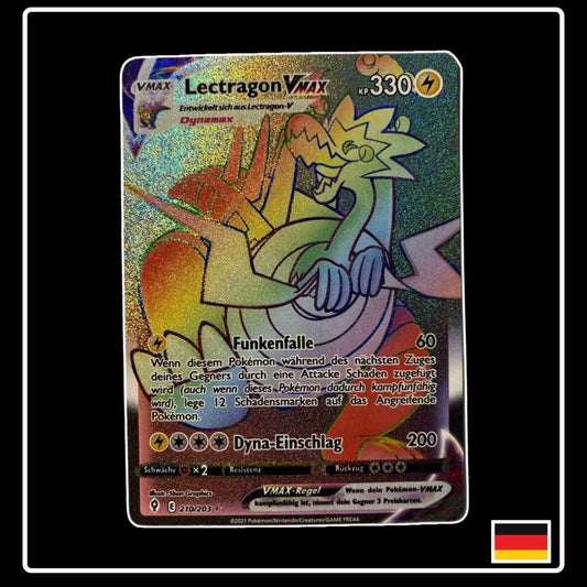 Lectragon VMAX Rainbow 210/203 aus dem Pokemon Set Drachenwandel