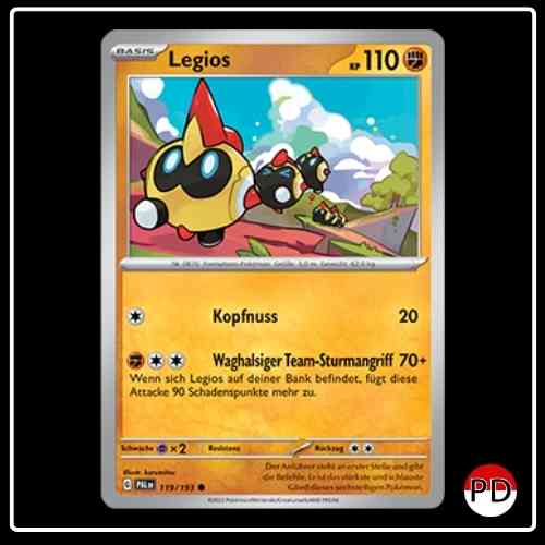 Legios 119/193 Pokemon Entwicklungen in Paldea