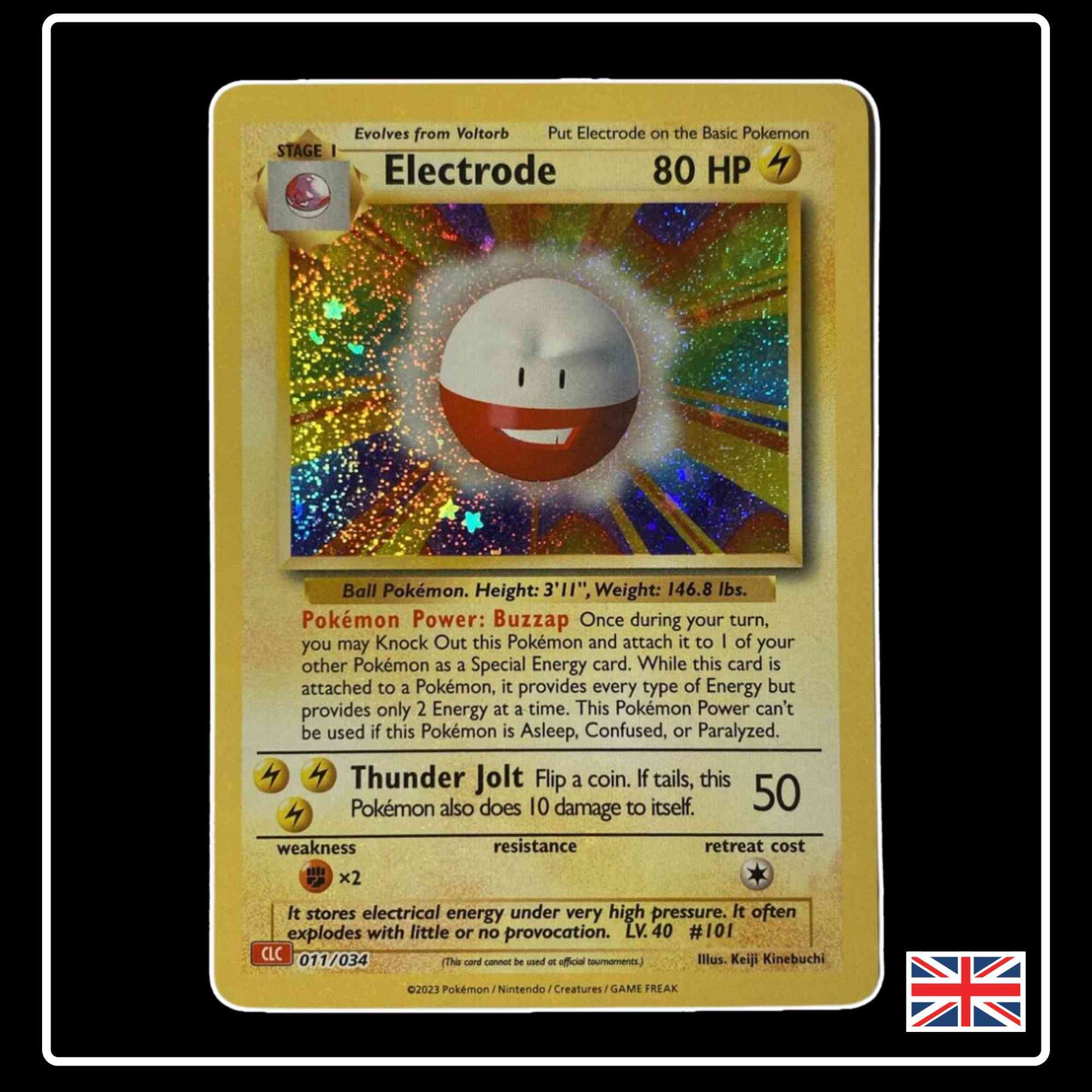 Lektrobal 011/034 CLC Pokemon TCG Classic Collection