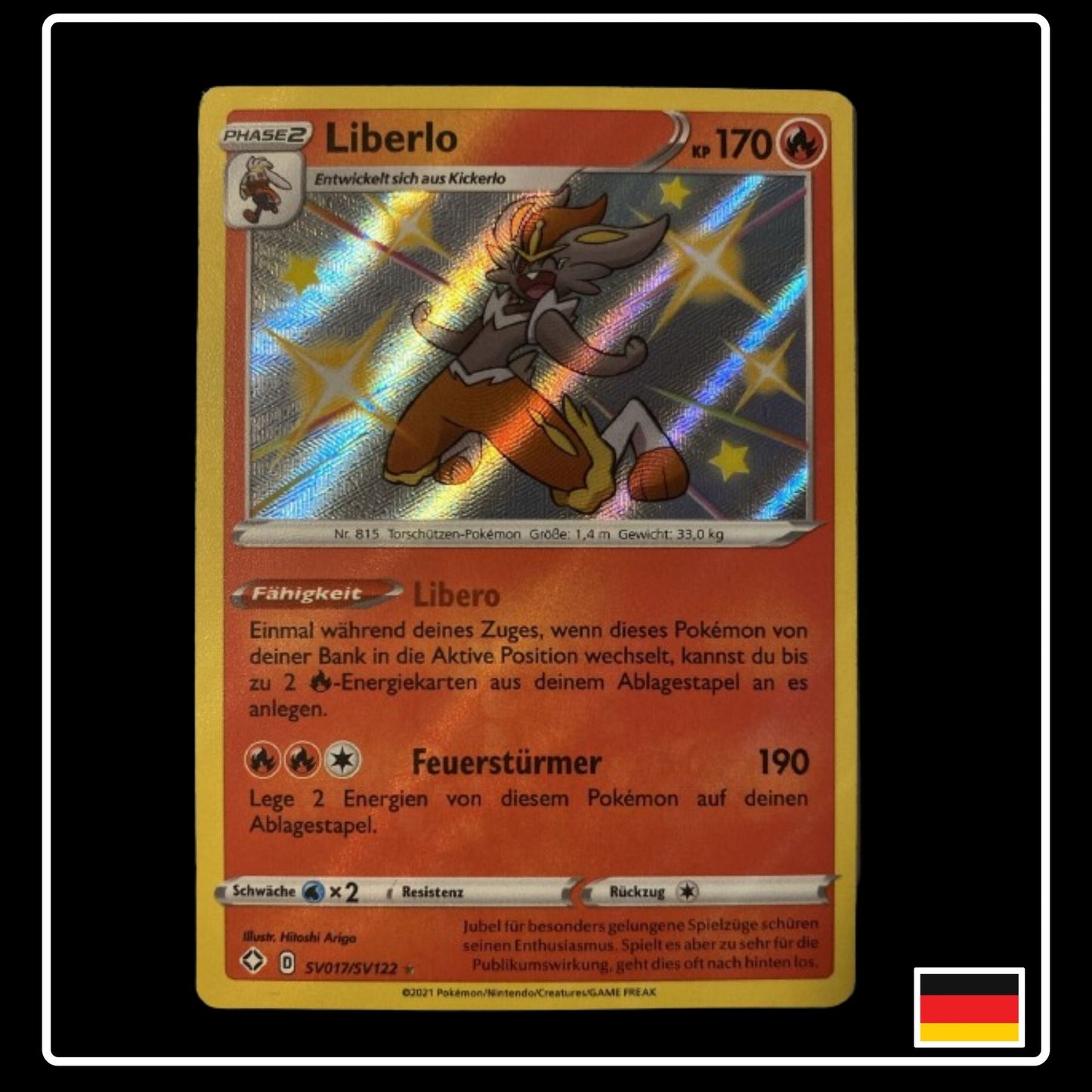 Liberlo Shiny Deutsch SV017/SV122 Glänzendes Schicksal