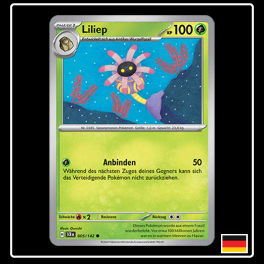 Liliep 005/142 Pokemon Stellarkrone
