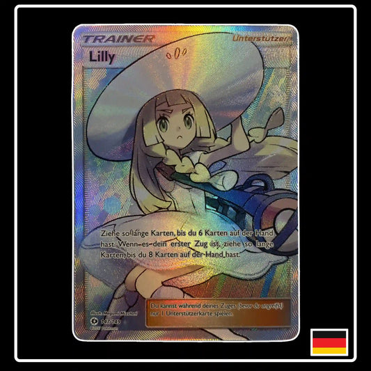 Lilly Trainer Full Art 147/149 Pokemon Sonne & Mond